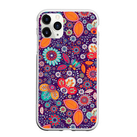 Чехол для iPhone 11 Pro матовый с принтом Цветочный взрыв в Тюмени, Силикон |  | vppdgryphon | арт | взрыв | краска | тропики | цветные | цветок | цветочный | цветы