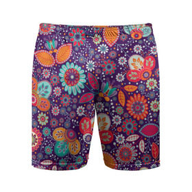 Мужские шорты 3D спортивные с принтом Цветочный взрыв в Тюмени,  |  | vppdgryphon | арт | взрыв | краска | тропики | цветные | цветок | цветочный | цветы