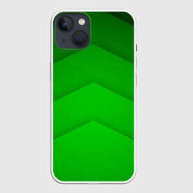 Чехол для iPhone 13 с принтом GREEN STRIPES   ЗЕЛЁНЫЕ ПОЛОСЫ в Тюмени,  |  | абстракция | геометрия | зеленый | модные.мода | пирамиды | полосы.линии | тренды | треугольники | узоры
