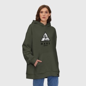 Худи SuperOversize хлопок с принтом Thirty Seconds to Mars в Тюмени, 70% хлопок, 30% полиэстер, мягкий начес внутри | карман-кенгуру, эластичная резинка на манжетах и по нижней кромке, двухслойный капюшон
 | 30 seconds to mars | 30 секунд до марса | 30stm | thirty seconds to mars | альтернативный | гранж | группа | джаред | лето | нео | орел | пост | прогрессивны | прогрессивный | рок | хард | шеннон