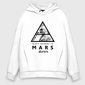 Мужское худи Oversize хлопок с принтом Thirty Seconds to Mars в Тюмени, френч-терри — 70% хлопок, 30% полиэстер. Мягкий теплый начес внутри —100% хлопок | боковые карманы, эластичные манжеты и нижняя кромка, капюшон на магнитной кнопке | 30 seconds to mars | 30 секунд до марса | 30stm | thirty seconds to mars | альтернативный | гранж | группа | джаред | лето | нео | орел | пост | прогрессивны | прогрессивный | рок | хард | шеннон