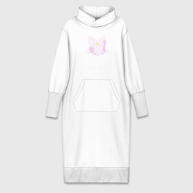 Платье удлиненное хлопок с принтом Artemis cat в Тюмени,  |  | anime | sailor moon | аниме | сейлор мун