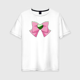 Женская футболка хлопок Oversize с принтом Юпитер в Тюмени, 100% хлопок | свободный крой, круглый ворот, спущенный рукав, длина до линии бедер
 | anime | sailor moon | аниме | сейлор мун
