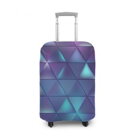 Чехол для чемодана 3D с принтом Beautiful abstract в Тюмени, 86% полиэфир, 14% спандекс | двустороннее нанесение принта, прорези для ручек и колес | 