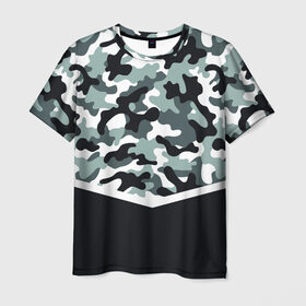 Мужская футболка 3D с принтом Army style в Тюмени, 100% полиэфир | прямой крой, круглый вырез горловины, длина до линии бедер | army style | армия | военный | камуфляж | милитари | тренд