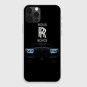 Чехол для iPhone 12 Pro Max с принтом Rolls Royce phantom в Тюмени, Силикон |  | Тематика изображения на принте: luxury | phantom | rich | rolls royce | rr | авто | автомобили | бренд | известные | логотип | машина | надписи | огни | ролс ройс | роскошь | тень | фары | черный
