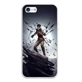 Чехол для iPhone 5/5S матовый с принтом dishonored death of the outsid в Тюмени, Силикон | Область печати: задняя сторона чехла, без боковых панелей | Тематика изображения на принте: billie | lurk | билли | лерк | чужой