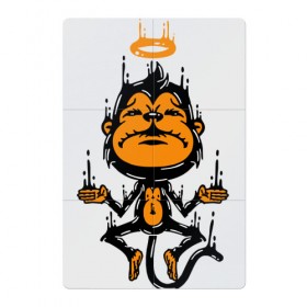 Магнитный плакат 2Х3 с принтом обезьяна в Тюмени, Полимерный материал с магнитным слоем | 6 деталей размером 9*9 см | Тематика изображения на принте: 