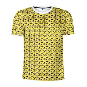 Мужская футболка 3D спортивная с принтом ПеКа-фейс (YOBA) в Тюмени, 100% полиэстер с улучшенными характеристиками | приталенный силуэт, круглая горловина, широкие плечи, сужается к линии бедра | Тематика изображения на принте: peka face | pekaface | пека | фасе