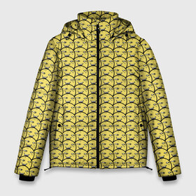 Мужская зимняя куртка 3D с принтом ПеКа-фейс (YOBA) в Тюмени, верх — 100% полиэстер; подкладка — 100% полиэстер; утеплитель — 100% полиэстер | длина ниже бедра, свободный силуэт Оверсайз. Есть воротник-стойка, отстегивающийся капюшон и ветрозащитная планка. 

Боковые карманы с листочкой на кнопках и внутренний карман на молнии. | Тематика изображения на принте: peka face | pekaface | пека | фасе