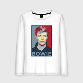 Женский лонгслив хлопок с принтом David Bowie в Тюмени, 100% хлопок |  | bowie | david | альтернативный | арт | боуи | глэм | джаз | дэвид | музыка | музыкант | певец | поп | попрок | психоделический | рок | соул | хард | хардрок | экспериментальный | электронная | эмбиент