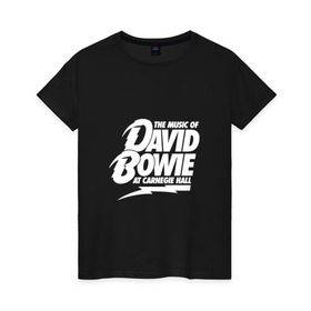 Женская футболка хлопок с принтом David Bowie в Тюмени, 100% хлопок | прямой крой, круглый вырез горловины, длина до линии бедер, слегка спущенное плечо | bowie | david | альтернативный | арт | боуи | глэм | джаз | дэвид | музыка | музыкант | певец | поп | попрок | психоделический | рок | соул | хард | хардрок | экспериментальный | электронная | эмбиент