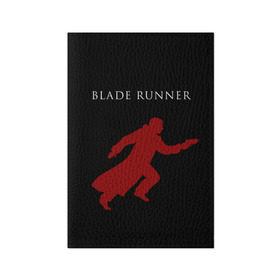 Обложка для паспорта матовая кожа с принтом Blade Runner в Тюмени, натуральная матовая кожа | размер 19,3 х 13,7 см; прозрачные пластиковые крепления | 2049 | blade runner | bladerunner