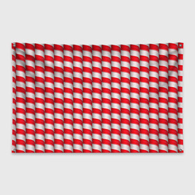 Флаг-баннер с принтом Sweet sticks в Тюмени, 100% полиэстер | размер 67 х 109 см, плотность ткани — 95 г/м2; по краям флага есть четыре люверса для крепления | sweet | конфеты | палочка | сладость