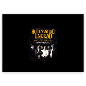 Поздравительная открытка с принтом Hollywood Undead Underground в Тюмени, 100% бумага | плотность бумаги 280 г/м2, матовая, на обратной стороне линовка и место для марки
 | charlie scene | danny | funny man | hollywood | j dog | johnny 3 tears | undead | альтернативный | андед | голивуд | голливудская | группа | кранккор | метал | нежить | ню | реп | рок | рэп | рэпкор