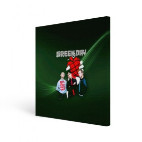 Холст квадратный с принтом Группа Green Day в Тюмени, 100% ПВХ |  | american idiot | green day | альтернативный | билли джо армстронг | грин дей | группа | зелёный день | майк дёрнт | музыка | надпись | панк | поп | поппанк | рок | тре кул