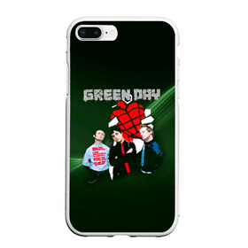 Чехол для iPhone 7Plus/8 Plus матовый с принтом Группа Green Day в Тюмени, Силикон | Область печати: задняя сторона чехла, без боковых панелей | american idiot | green day | альтернативный | билли джо армстронг | грин дей | группа | зелёный день | майк дёрнт | музыка | надпись | панк | поп | поппанк | рок | тре кул