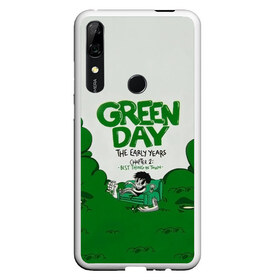 Чехол для Honor P Smart Z с принтом Монстр Green Day в Тюмени, Силикон | Область печати: задняя сторона чехла, без боковых панелей | american idiot | green day | альтернативный | билли джо армстронг | грин дей | группа | зелёный день | майк дёрнт | музыка | надпись | панк | поп | поппанк | рок | тре кул