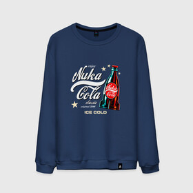 Мужской свитшот хлопок с принтом Nuka-Cola Corporation в Тюмени, 100% хлопок |  | fallout | nuka cola corporation