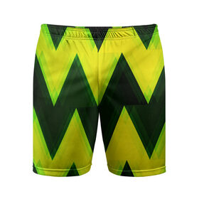 Мужские шорты 3D спортивные с принтом Zigzag в Тюмени,  |  | pattern | zigzag | абстракция | арт | зигзаг | линии | полосы | узор