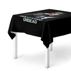 Скатерть 3D с принтом J-Dog группа Hollywood Undead в Тюмени, 100% полиэстер (ткань не мнется и не растягивается) | Размер: 150*150 см | Тематика изображения на принте: 