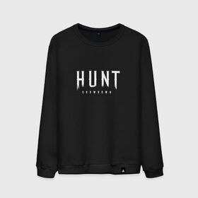 Мужской свитшот хлопок с принтом Hunt: Showdown White Logo в Тюмени, 100% хлопок |  | Тематика изображения на принте: crytek | game | hunt | hunt: showdown | hunter | monsters | showdown | игра | крайтек | охота | столкновение
