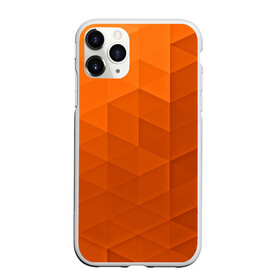 Чехол для iPhone 11 Pro Max матовый с принтом Orange abstraction в Тюмени, Силикон |  | Тематика изображения на принте: abstraction | geometry | polygon | абстракция | геометрия | грань | краски | кубик | кубики | линии | мозаика | полигоны | ребро | текстура | узор