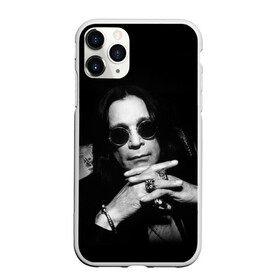 Чехол для iPhone 11 Pro матовый с принтом Оззи Осборн в Тюмени, Силикон |  | black sabbath | ozzy osbourne | оззи осборн