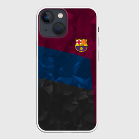 Чехол для iPhone 13 mini с принтом FC BARCELONA ABSTRACT | БАРСЕЛОНА в Тюмени,  |  | fc | fc barcelona | fcb | fly emirates | ronaldo | абстракция | барселона | геометрия | зож | клуб | линии | месси | модные | мяч | реал мадрид | спорт | спортивные | тренды | футбол | футбольный клуб | эмблема