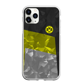 Чехол для iPhone 11 Pro Max матовый с принтом Borussia Dortmund 2018 в Тюмени, Силикон |  | боруссия | дортмунд