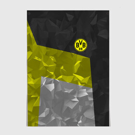Постер с принтом Borussia Dortmund 2018 в Тюмени, 100% бумага
 | бумага, плотность 150 мг. Матовая, но за счет высокого коэффициента гладкости имеет небольшой блеск и дает на свету блики, но в отличии от глянцевой бумаги не покрыта лаком | боруссия | дортмунд