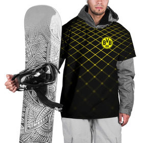 Накидка на куртку 3D с принтом Borussia Dortmund 2018 line в Тюмени, 100% полиэстер |  | borussia | fc | football | football club | sport | боруссия | спорт | спортивные | униформа | фирменные цвета | фк | футбол | футбольный клуб