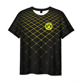 Мужская футболка 3D с принтом Borussia Dortmund 2018 line в Тюмени, 100% полиэфир | прямой крой, круглый вырез горловины, длина до линии бедер | borussia | fc | football | football club | sport | боруссия | спорт | спортивные | униформа | фирменные цвета | фк | футбол | футбольный клуб