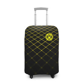 Чехол для чемодана 3D с принтом Borussia Dortmund 2018 line в Тюмени, 86% полиэфир, 14% спандекс | двустороннее нанесение принта, прорези для ручек и колес | borussia | fc | football | football club | sport | боруссия | спорт | спортивные | униформа | фирменные цвета | фк | футбол | футбольный клуб
