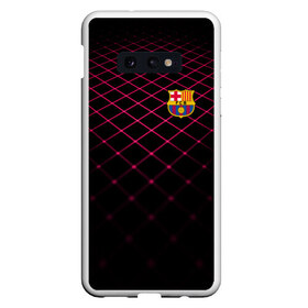 Чехол для Samsung S10E с принтом FC Barcelona 2018 Line в Тюмени, Силикон | Область печати: задняя сторона чехла, без боковых панелей | fc | fc barcelona | fcb | fly emirates | ronaldo | абстракция | барселона | геометрия | зож | клуб | линии | месси | модные | мяч | реал мадрид | спорт | спортивные | тренды | футбол | футбольный клуб | эмблема