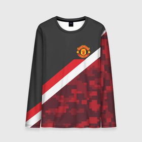 Мужской лонгслив 3D с принтом Manchester United Sport Camo в Тюмени, 100% полиэстер | длинные рукава, круглый вырез горловины, полуприлегающий силуэт | emirates | fc | manchester united | абстракция | геометрия | зож | клуб | линии | манчестер юнайтед | модные | мяч | россии | спорт | спортивные | стиль | тренды | футбол | футбольный клуб | экстрим | эмблема