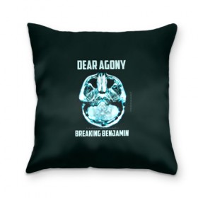 Подушка 3D с принтом Dear Agony, Breaking Benjamin в Тюмени, наволочка – 100% полиэстер, наполнитель – холлофайбер (легкий наполнитель, не вызывает аллергию). | состоит из подушки и наволочки. Наволочка на молнии, легко снимается для стирки | benjamin | breaking | альтернативная | альтернативный | американская | бенджамин | бернли | брейкинг | группа | метал | музыка | ню | нюметал | песни | постгранж | рок | хард | хардрок