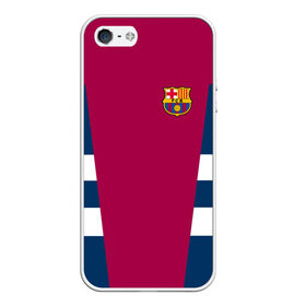 Чехол для iPhone 5/5S матовый с принтом FC Barcelona 2018 Vintage в Тюмени, Силикон | Область печати: задняя сторона чехла, без боковых панелей | fc | fc barcelona | fcb | fly emirates | ronaldo | абстракция | барселона | геометрия | зож | клуб | линии | месси | модные | мяч | реал мадрид | спорт | спортивные | тренды | футбол | футбольный клуб | эмблема