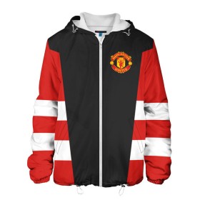 Мужская куртка 3D с принтом Manchester United Vintage 2018 в Тюмени, ткань верха — 100% полиэстер, подклад — флис | прямой крой, подол и капюшон оформлены резинкой с фиксаторами, два кармана без застежек по бокам, один большой потайной карман на груди. Карман на груди застегивается на липучку | Тематика изображения на принте: emirates | fc | manchester united | абстракция | геометрия | зож | клуб | линии | манчестер юнайтед | модные | мяч | россии | спорт | спортивные | стиль | тренды | футбол | футбольный клуб | экстрим | эмблема