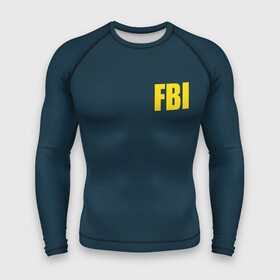 Мужской рашгард 3D с принтом FBI в Тюмени,  |  | Тематика изображения на принте: fbi jacket | special forces | спецслужбы | фбр | федеральное бюро расследований