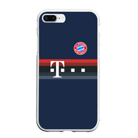 Чехол для iPhone 7Plus/8 Plus матовый с принтом FC Bayern 2018 Original #5 в Тюмени, Силикон | Область печати: задняя сторона чехла, без боковых панелей | bayern | fly fc | бавария | спорт | футбольный клуб