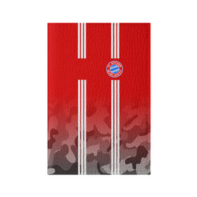 Обложка для паспорта матовая кожа с принтом FC Bayern 2018 Original #7 в Тюмени, натуральная матовая кожа | размер 19,3 х 13,7 см; прозрачные пластиковые крепления | bayern | fly fc | бавария | спорт | футбольный клуб