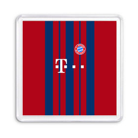 Магнит 55*55 с принтом FC Bayern 2018 Original #8 в Тюмени, Пластик | Размер: 65*65 мм; Размер печати: 55*55 мм | Тематика изображения на принте: bayern | fly fc | бавария | спорт | футбольный клуб