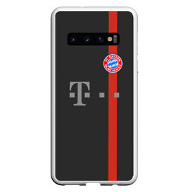 Чехол для Samsung Galaxy S10 с принтом BAYERN MUNCHEN БАЙЕРН МЮНХЕН в Тюмени, Силикон | Область печати: задняя сторона чехла, без боковых панелей | bayern | bayern munchen | fc bayern | football | football club | sport | бавария | спорт | футбол | футбольный клуб