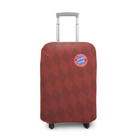 Чехол для чемодана 3D с принтом FC Bayern 2018 Original #10 в Тюмени, 86% полиэфир, 14% спандекс | двустороннее нанесение принта, прорези для ручек и колес | bayern | fly fc | бавария | геометрия | спорт | футбольный клуб