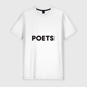 Мужская футболка премиум с принтом Poets of the Fall в Тюмени, 92% хлопок, 8% лайкра | приталенный силуэт, круглый вырез ворота, длина до линии бедра, короткий рукав | 