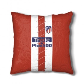 Подушка 3D с принтом Atletico Madrid Original #3 в Тюмени, наволочка – 100% полиэстер, наполнитель – холлофайбер (легкий наполнитель, не вызывает аллергию). | состоит из подушки и наволочки. Наволочка на молнии, легко снимается для стирки | atletico madrid | emirates | fc | абстракция | атлетико мадрид | геометрия | зож | клуб | линии | мода | модные | мяч | спорт | спортивные | стиль | тренды | флаг россии | футбол | футбольный клуб | экстрим | эмблема