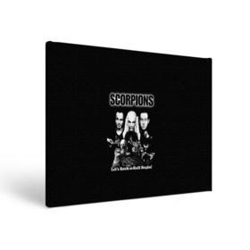 Холст прямоугольный с принтом Группа Scorpions в Тюмени, 100% ПВХ |  | Тематика изображения на принте: scorpions | группа | скорпионс | хард | хардрок
