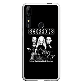 Чехол для Honor P Smart Z с принтом Группа Scorpions в Тюмени, Силикон | Область печати: задняя сторона чехла, без боковых панелей | scorpions | группа | скорпионс | хард | хардрок