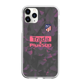 Чехол для iPhone 11 Pro матовый с принтом Atletico Madrid Original #8 в Тюмени, Силикон |  | атлетико мадрид | полигоны | эмблема